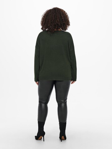 ONLY Carmakoma Pullover 'MELINA' in Braun