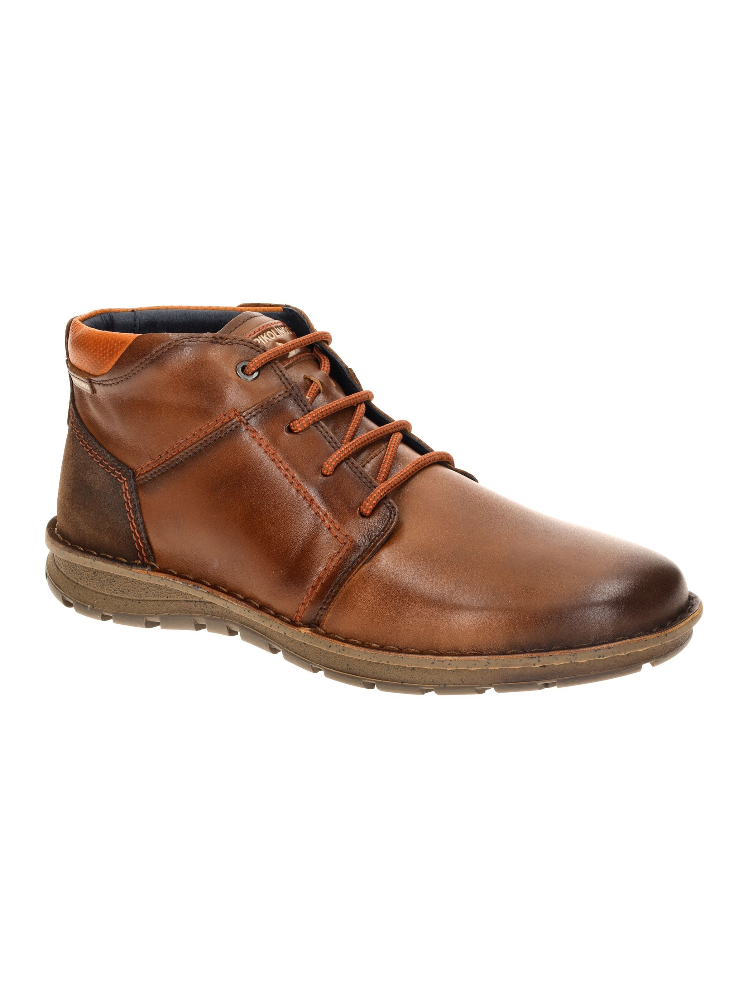 PIKOLINOS Boots 'Pikolinos Baeza Stiefelette braun cuero M2T-8066C1' in Brown: front