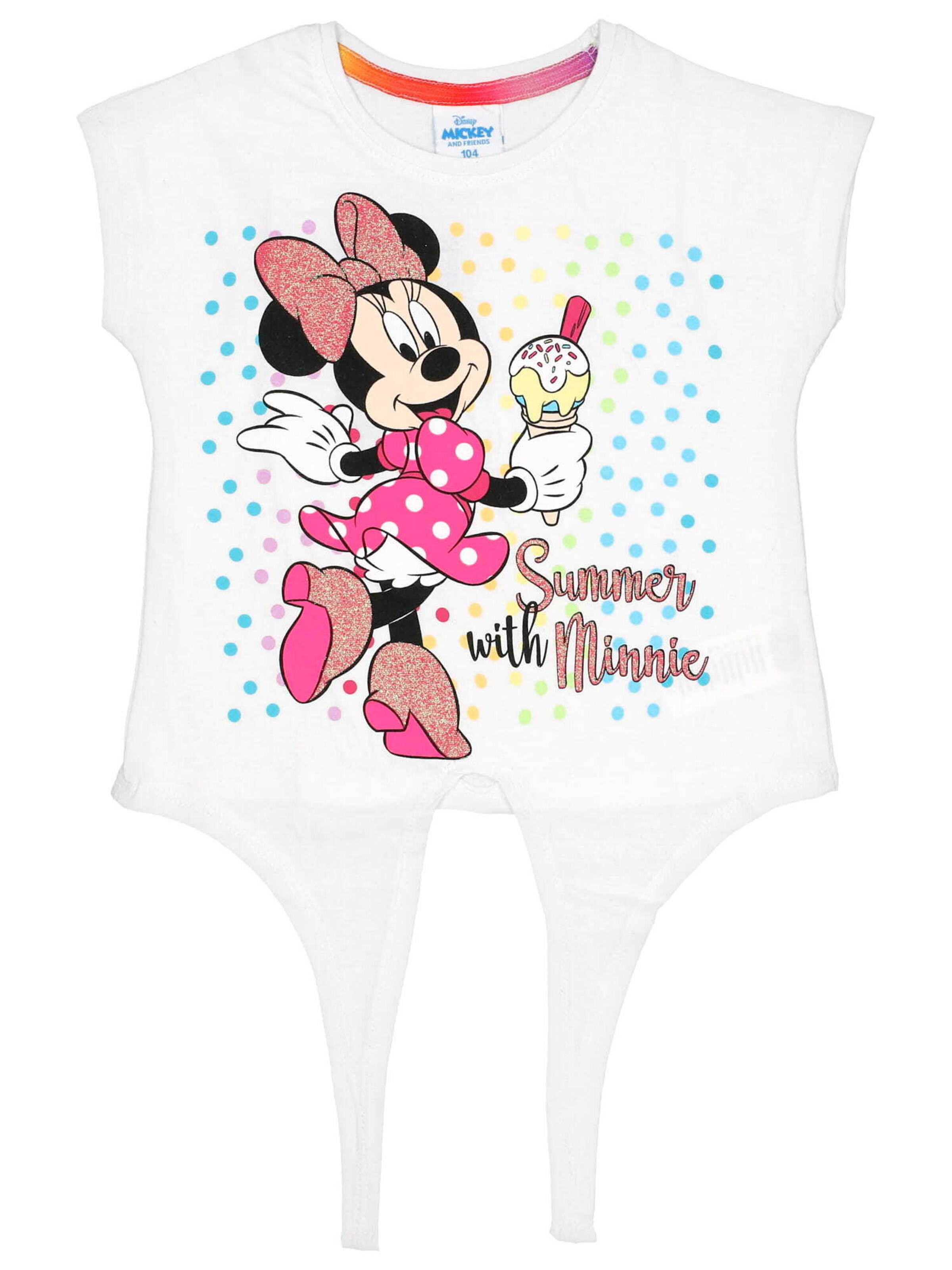 DISNEY Shirt 'Minnie Mouse' in White: front