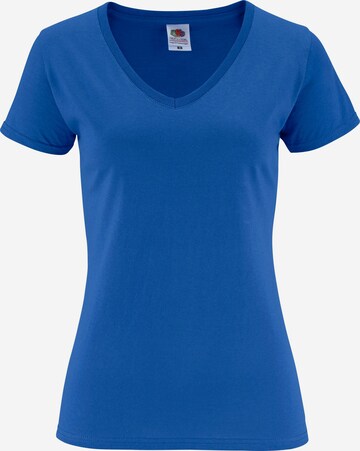 FRUIT OF THE LOOM Shirt in Blue: front