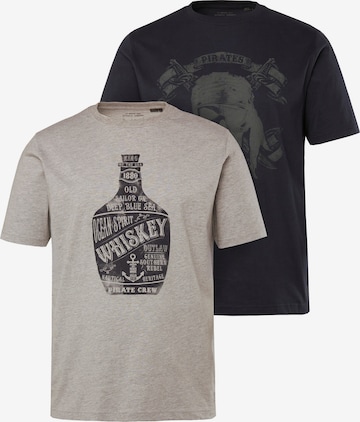 T-Shirt JP1880 en gris : devant