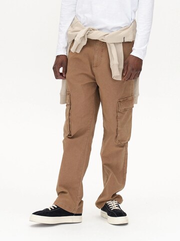 Regular Pantalon 'Verona' GABBA en beige : devant