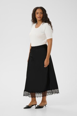 KAFFE CURVE Skirt in Black