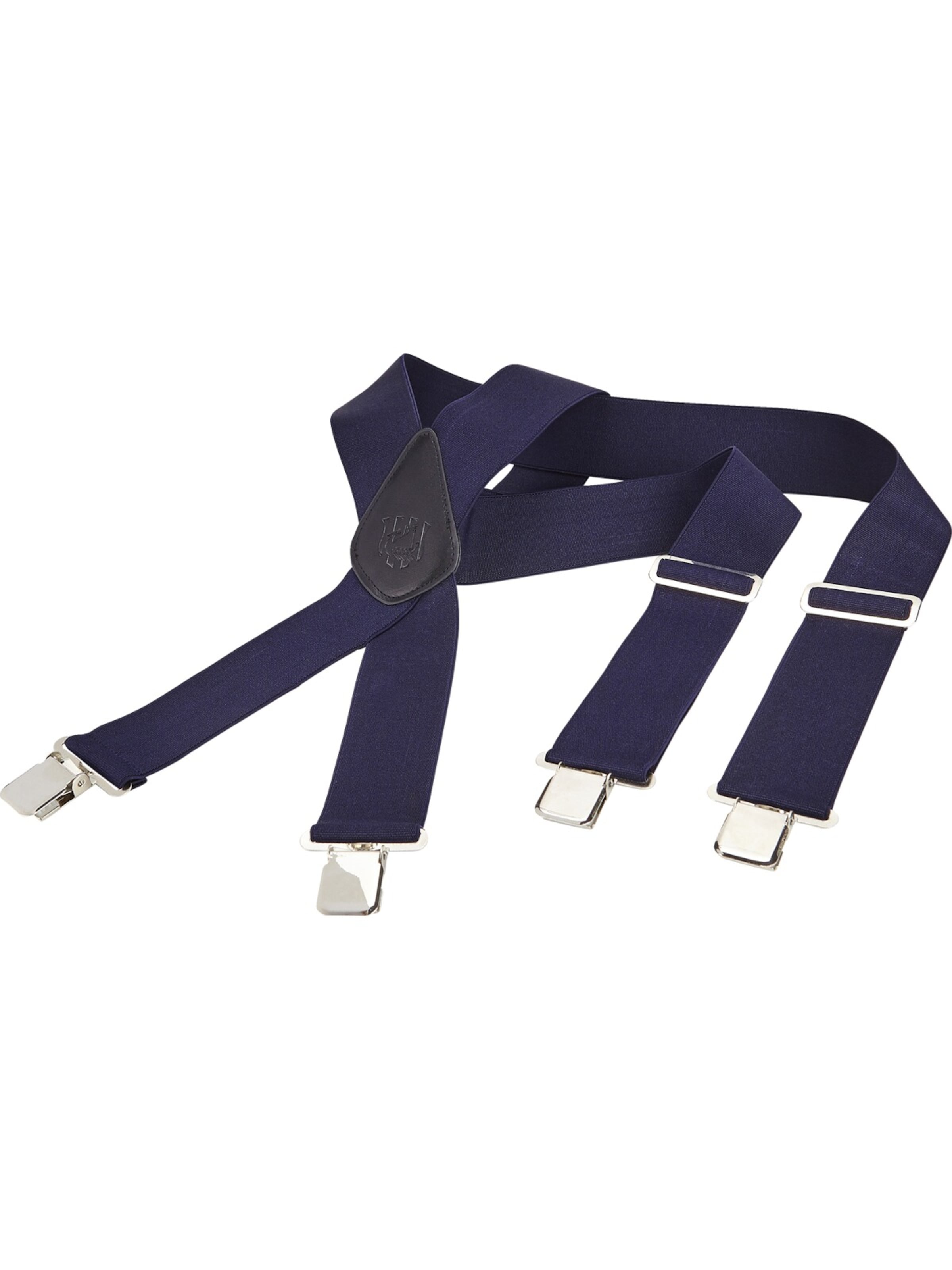 Jan Vanderstorm Hosenträger in Blau: Vorderseite