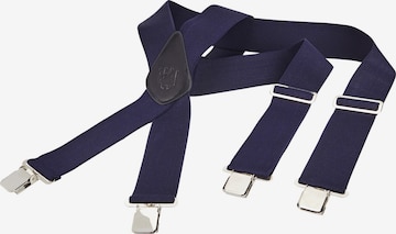 Bretelles de pantalon Jan Vanderstorm en bleu : devant