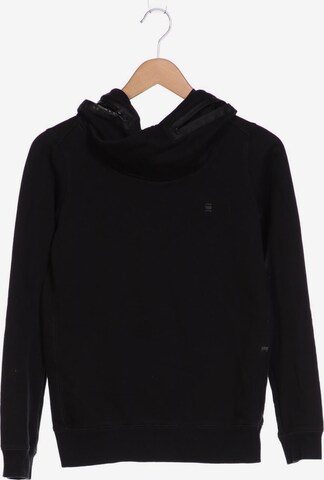 G-Star RAW Sweatshirt & Zip-Up Hoodie in M in Black: front