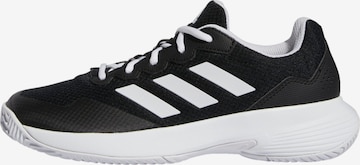 ADIDAS PERFORMANCE Athletic Shoes 'Gamecourt 2.0' in Black: front