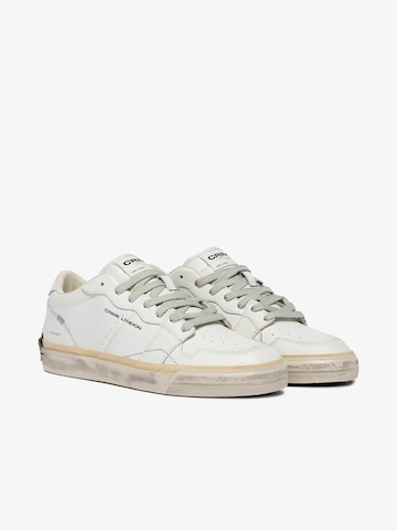 Crime London Sneakers hoog in Wit