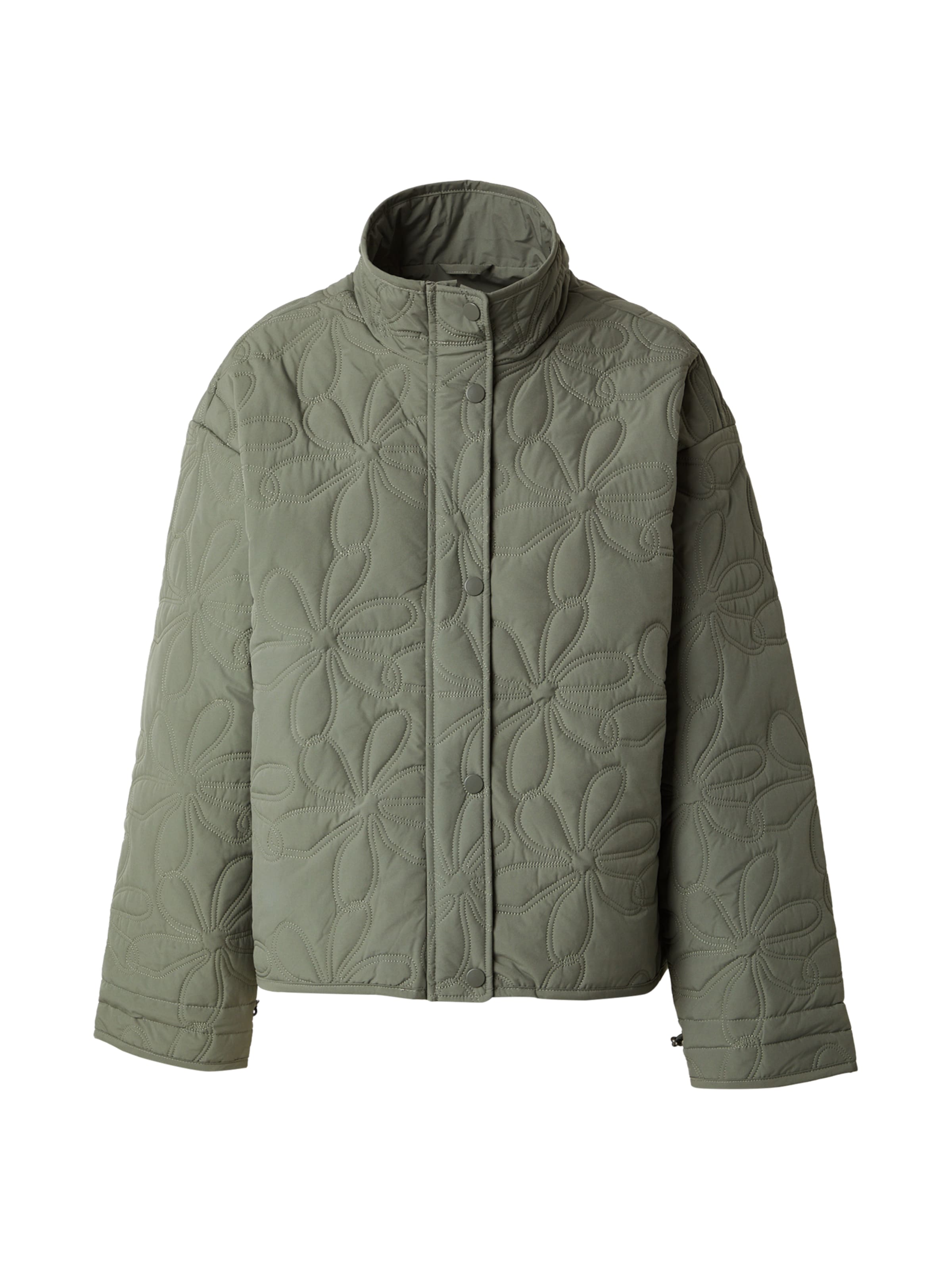 mazine Between-season jacket in Green: front