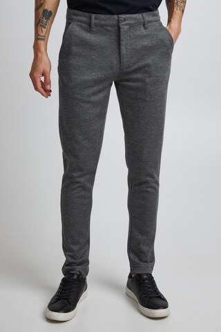 !Solid Slim fit Chino trousers 'Dave' in Grey: front