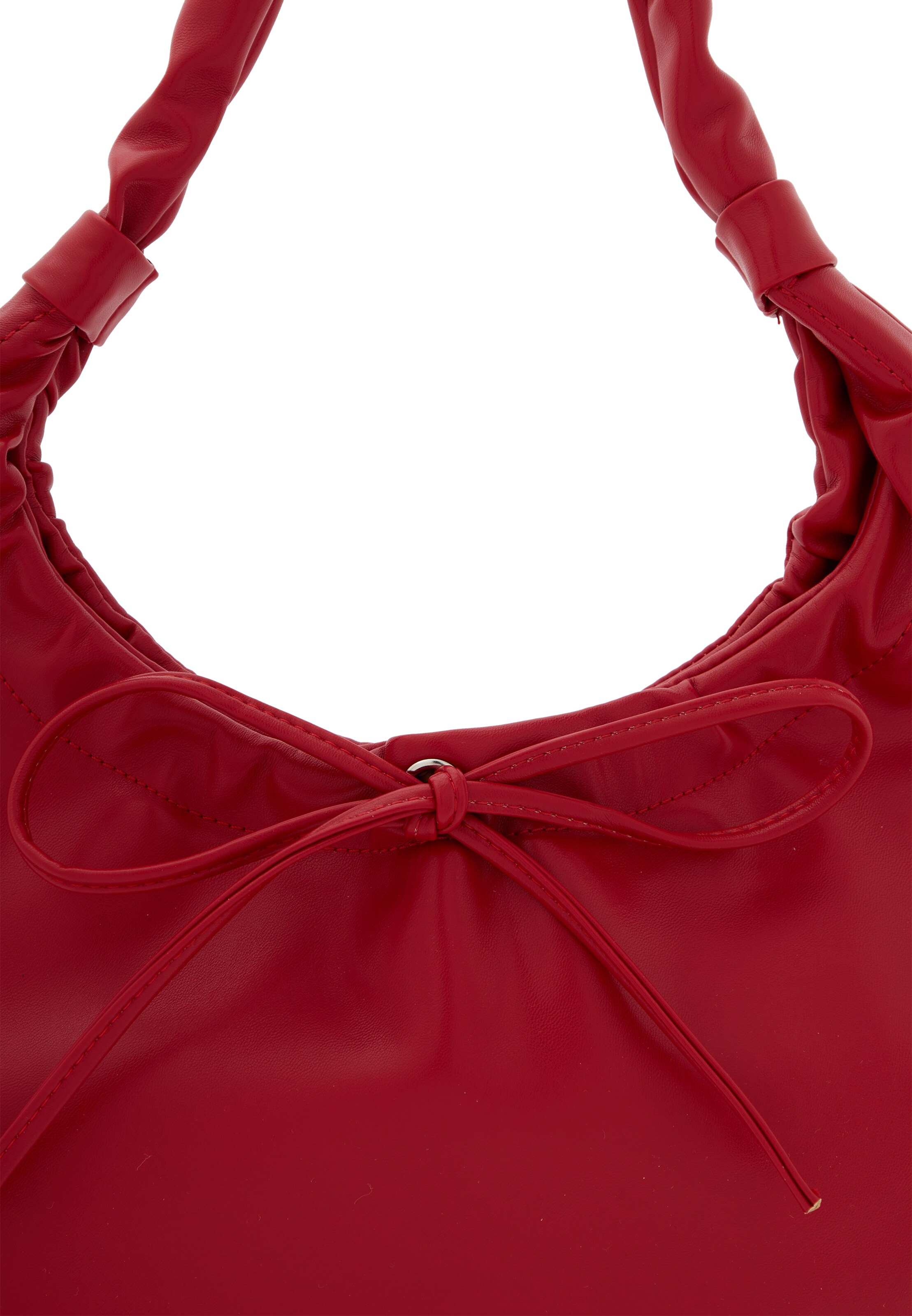 NAEMI - Mala de ombro em vermelho