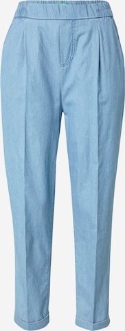 mėlyna UNITED COLORS OF BENETTON Siaurėjantis Džinsai su kantu: priekis