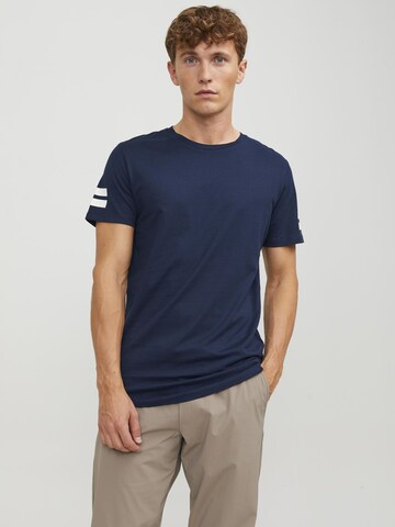 JACK & JONES Μπλουζάκι 'Boro' σε μπλε: μπροστά