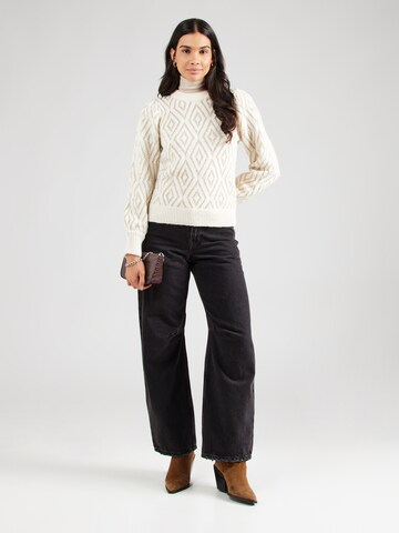 ONLY Sweater 'ONLFIE' in Beige