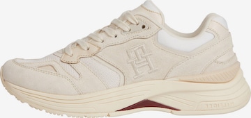 TOMMY HILFIGER Låg sneaker i beige: framsida