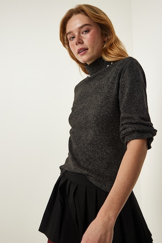 Happiness İstanbul Pullover i grå