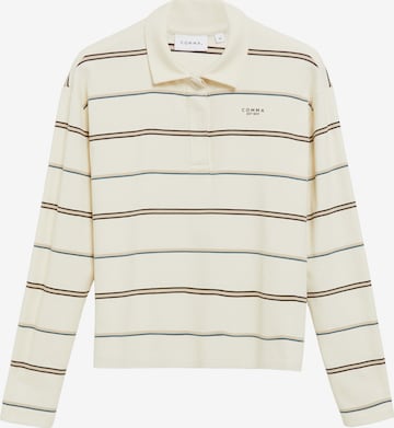 T-shirt COMMA en beige : devant