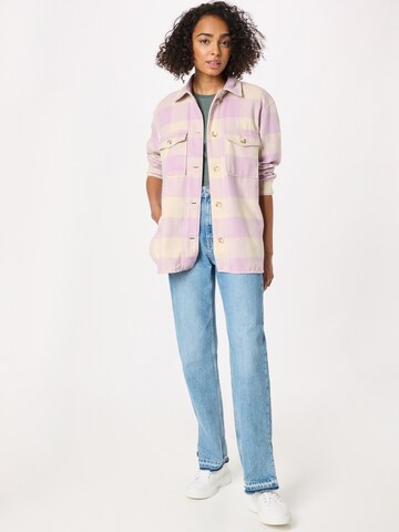 TOM TAILOR DENIM Between-Season Jacket in Pink