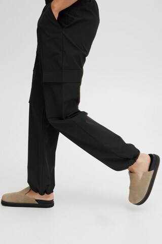 ICHI Wide leg Pants in Black
