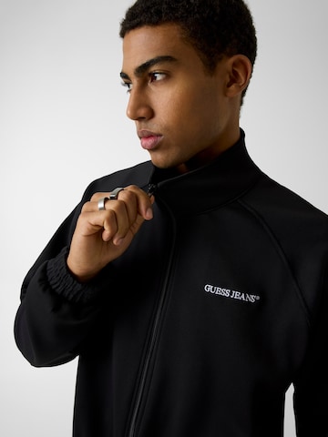 GUESS JEANS Sweatjacka i svart