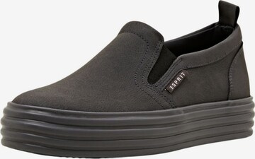 ESPRIT Slip-Ons in Black: front