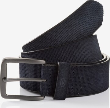 TOM TAILOR Belt 'BART' in Blue: front