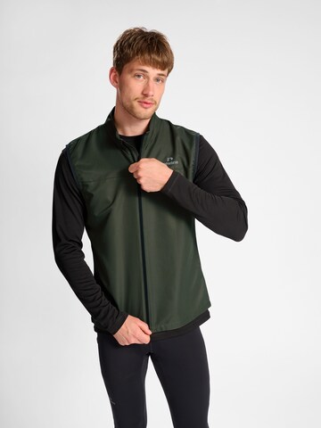 Gilet de sport Newline en vert : devant