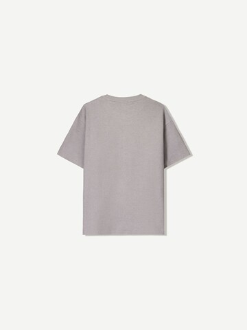 Bershka Shirt in Grey