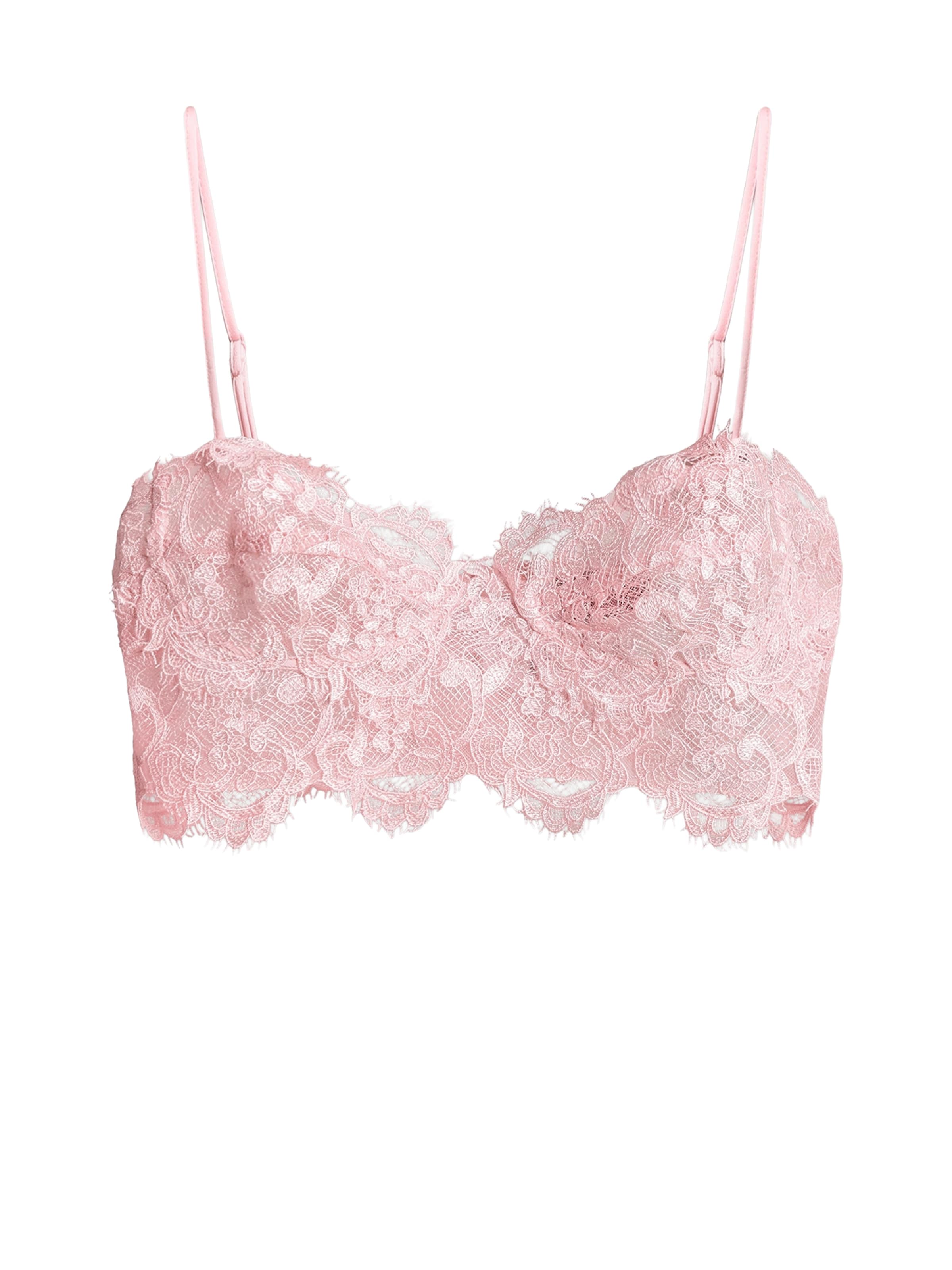 Bustino Reggiseno di Bardot in rosa: frontale