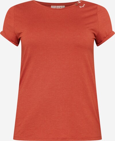 Ragwear Plus Camiseta 'FLORAH' en marrón rojizo / blanco, Vista del producto