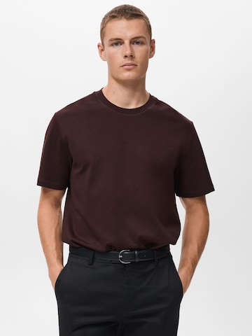 MANGO MAN Shirt 'KIMI' in Red: front
