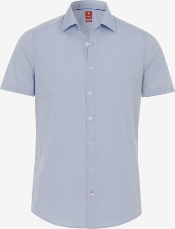 PUR Regular fit Button Up Shirt in Blue: front