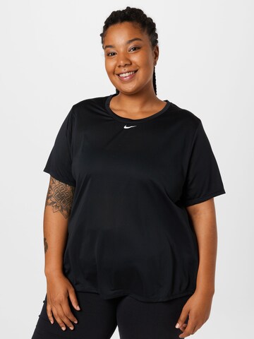 Nike Sportswear Functioneel shirt in Zwart: voorkant