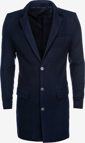 Manteau mi-saison 'C432' Ombre en bleu : devant
