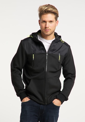 Mo SPORTS - Chaqueta de entretiempo en negro: frente