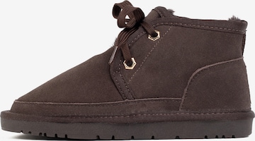 Gooce Snow boots 'Clarel' in Brown: front