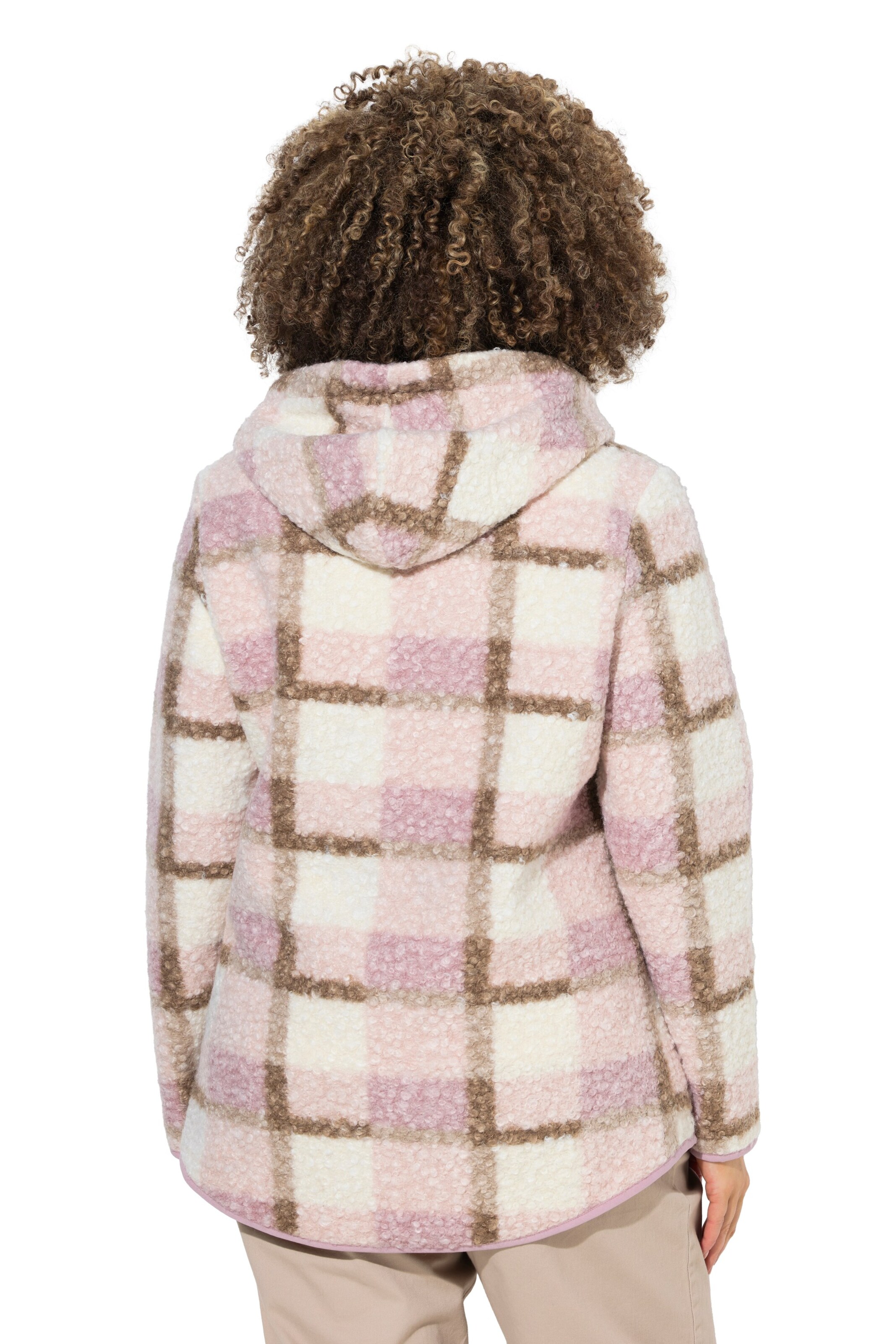 Ulla Popken Between-season jacket in Beige