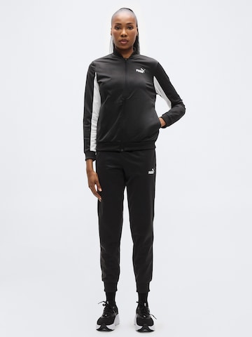 PUMA Tracksuit in Black: front