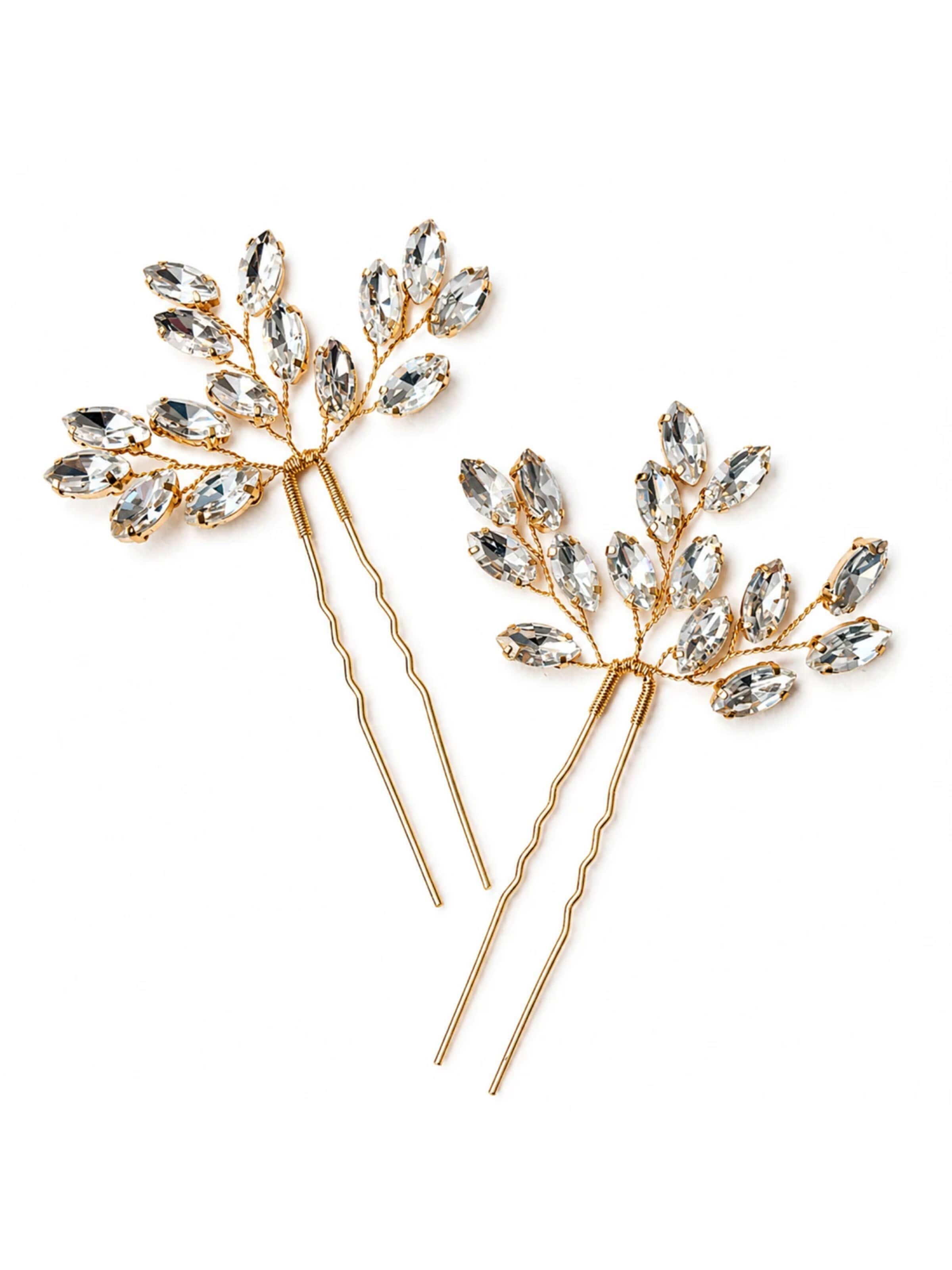 SallyJaneBridal Haarsieraden in Goud: voorkant