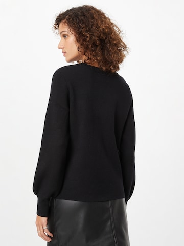 PIECES Sweter 'Jenna' w kolorze czarny
