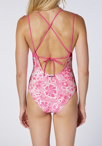 CHIEMSEE Triangle Swimsuit in Pink