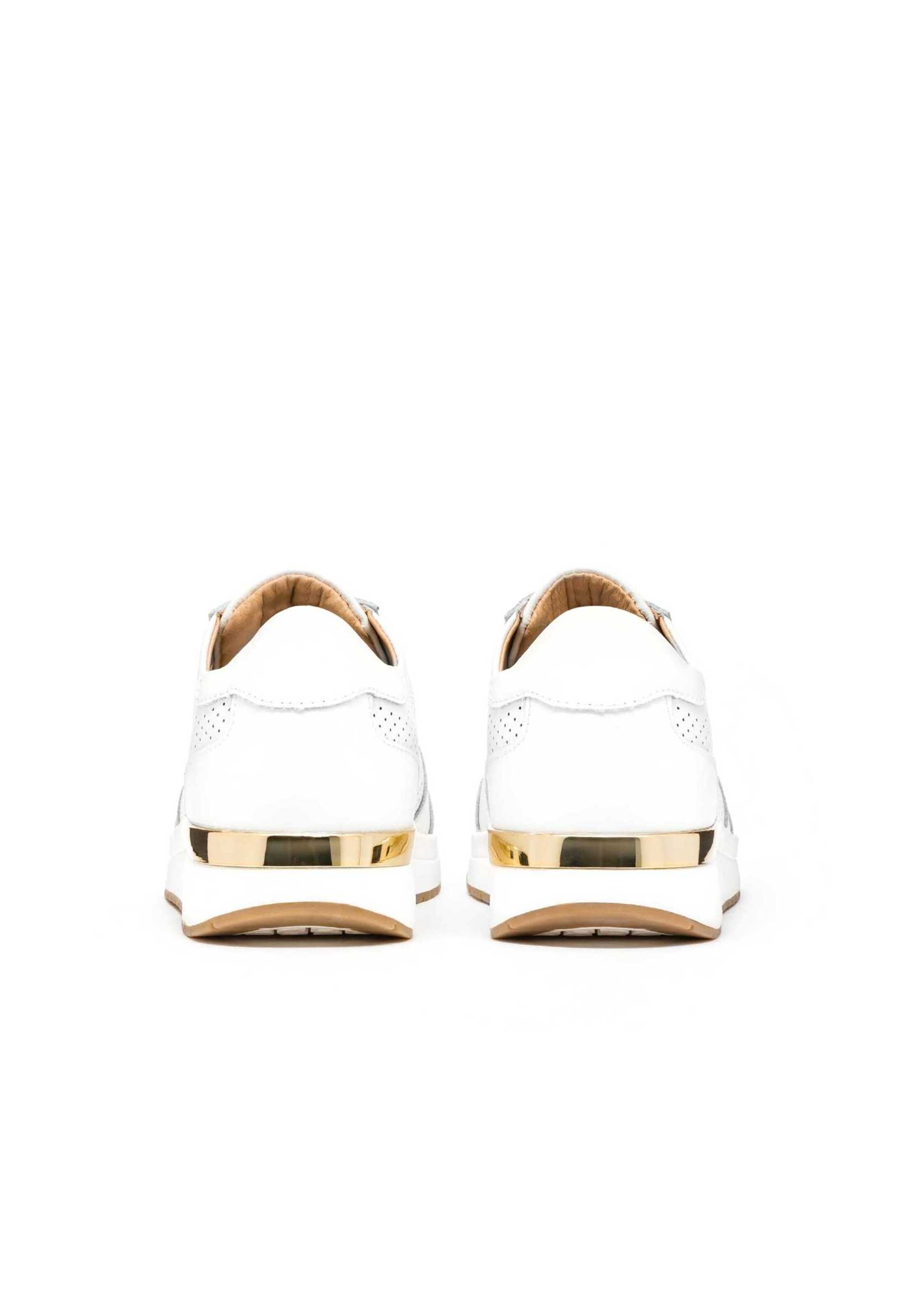 Kazar Platform trainers in White