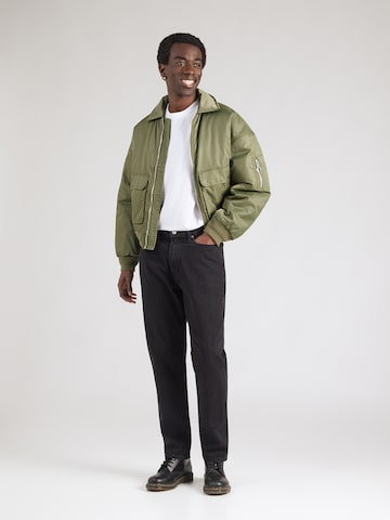 Abercrombie & Fitch Loosefit Džíny – černá