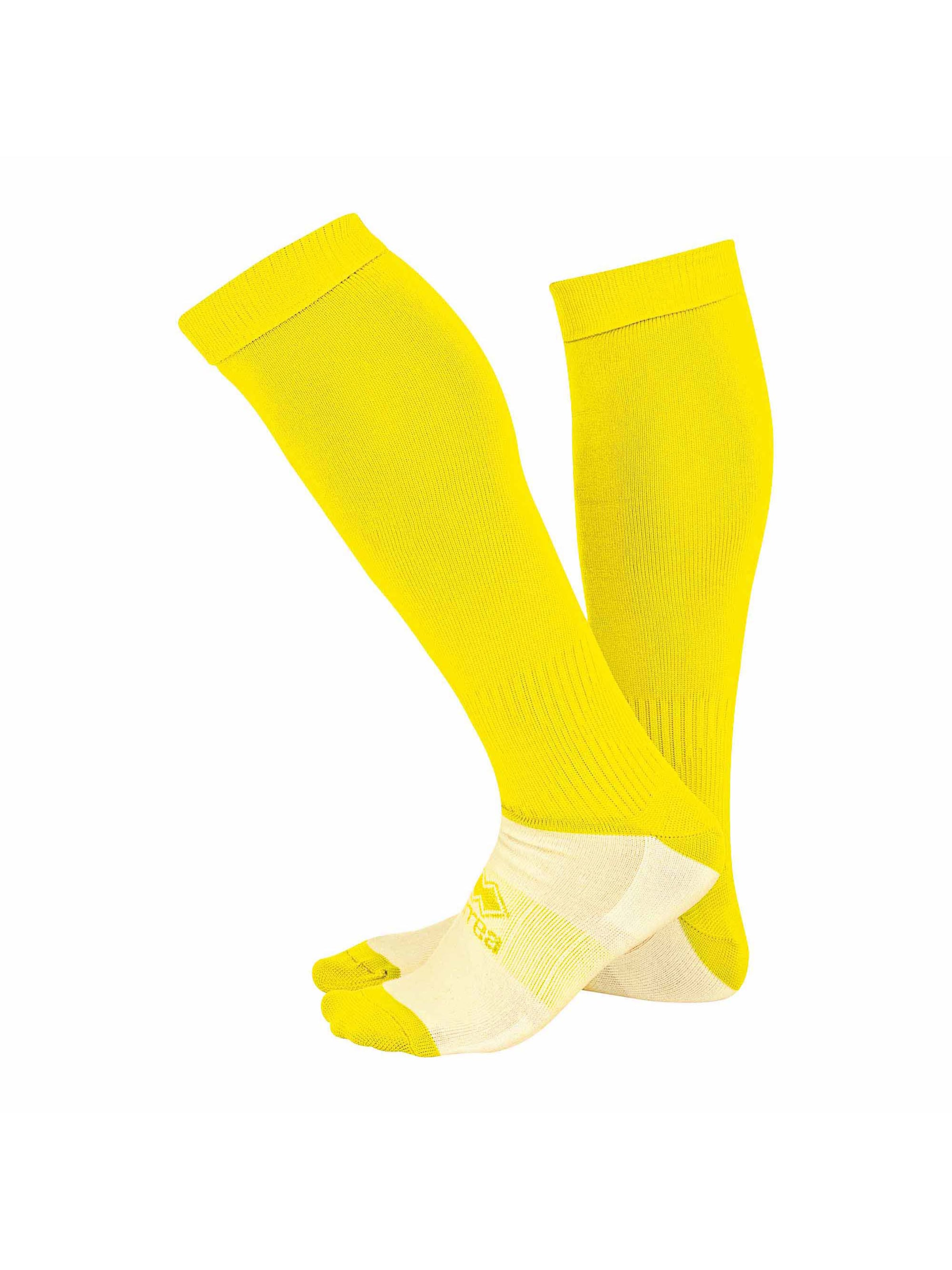 Errea Sports socks in Yellow: front