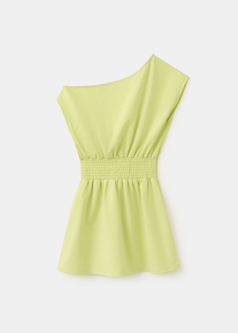 Rochie 'VIRGINIA' de la MANGO KIDS pe verde