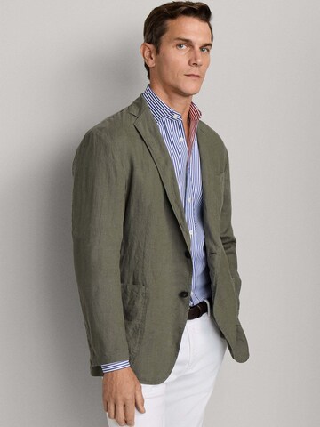 Hackett London Regular Fit Sakko in Grün