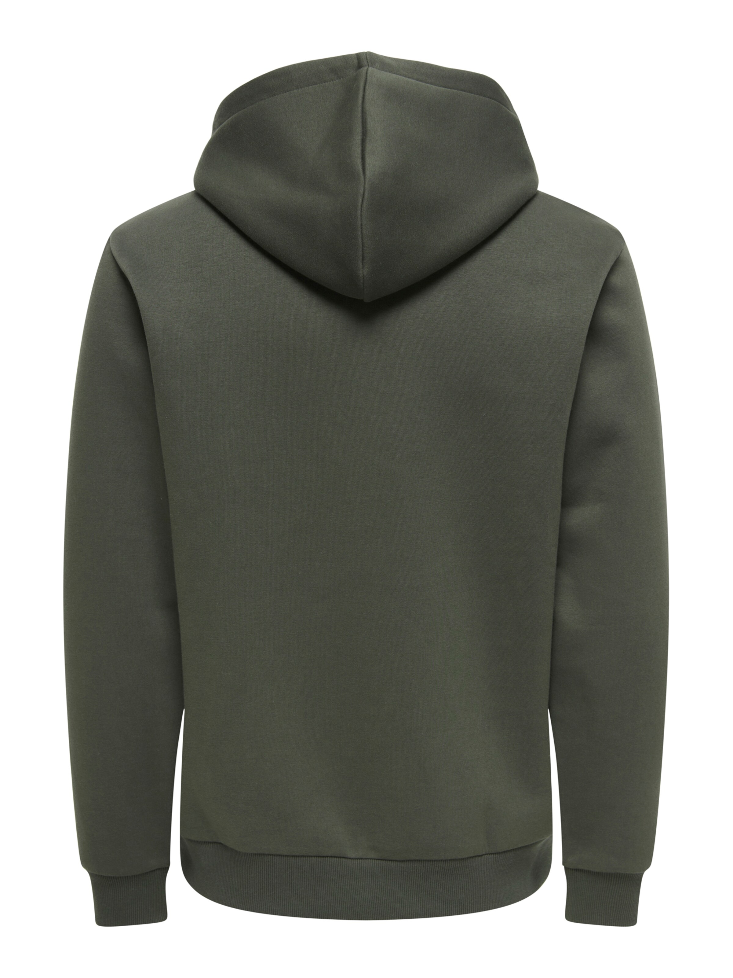 Only & Sons Regular Fit Hoodie in Grün