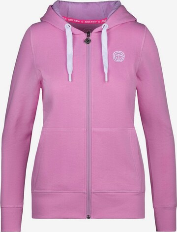 BIDI BADU Athletic Jacket 'Moana' in Pink: front