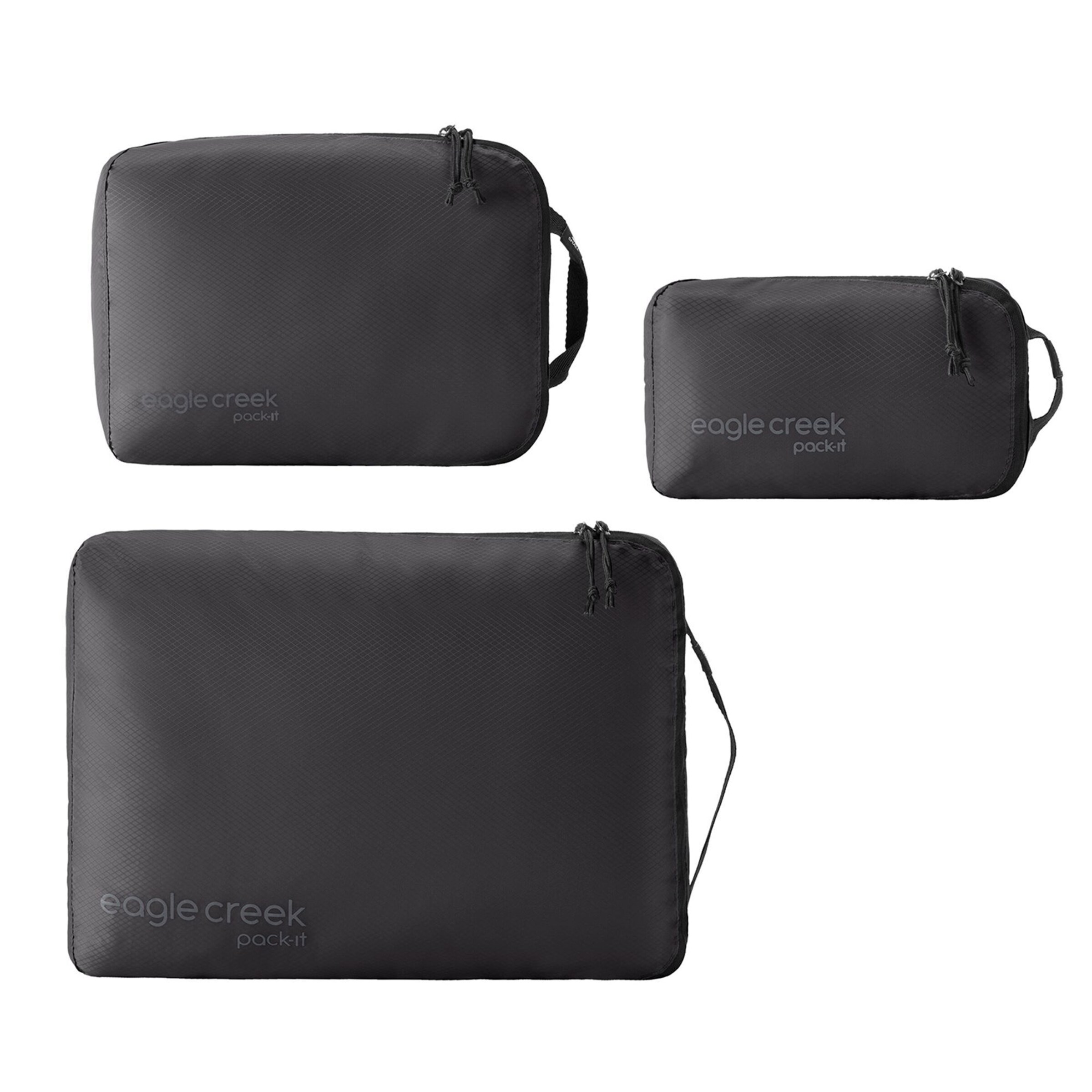 EAGLE CREEK Kledingzak 'Pack-It Isolate' in Zwart: voorkant