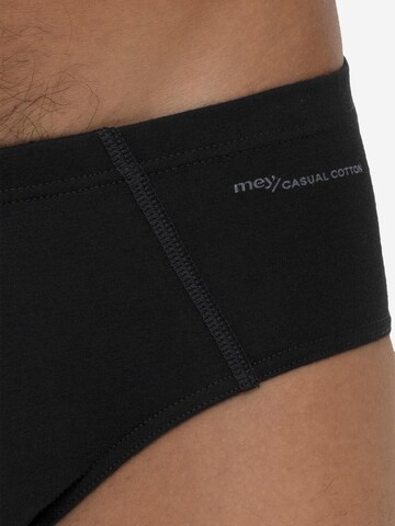 Mey Slip 'Casual Cotton' in Black